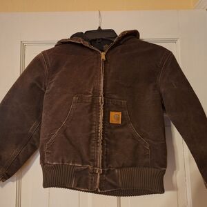 Carhartt Brown Hooded Jacket